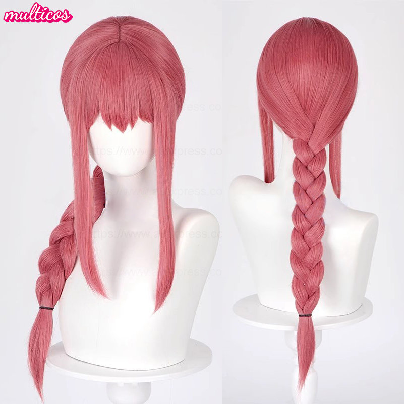 Anime Cosplay Makima - Alta qualidade makima cosplay peruca longa