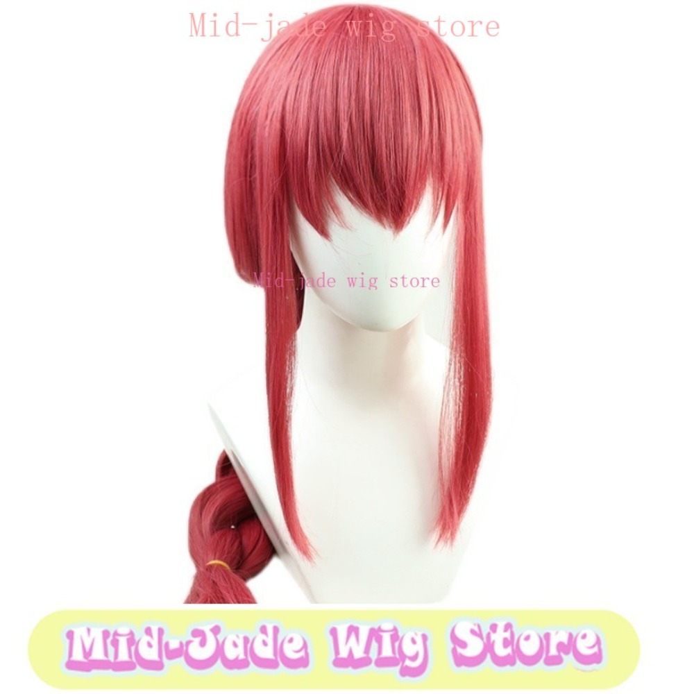 Anime Cosplay Makima - Peruca de Cosplay Makima Sintética Resistente