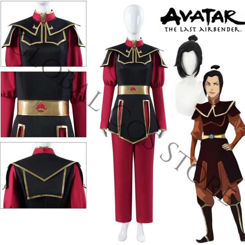 Cosplay Avatar Anime - Fantasia de Cosplay Azula de Avatar: