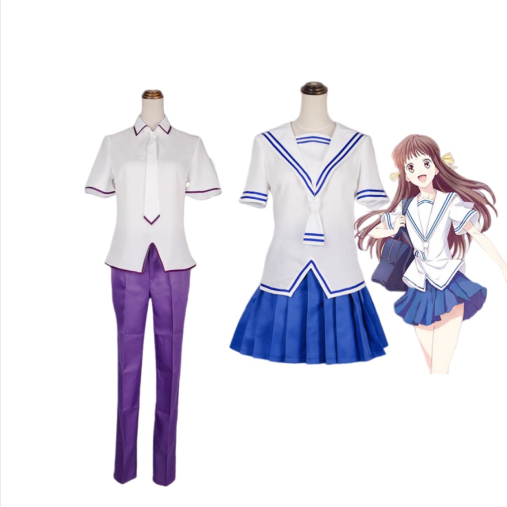 Cosplay Anime Yuki - Fantasia de Cosplay Fruits Basket Tohru