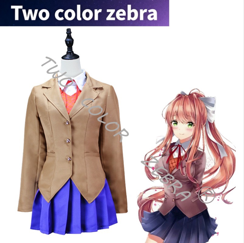 Anime Cosplay Kostüm - Doki doki literature clube rollenspiel kostüm