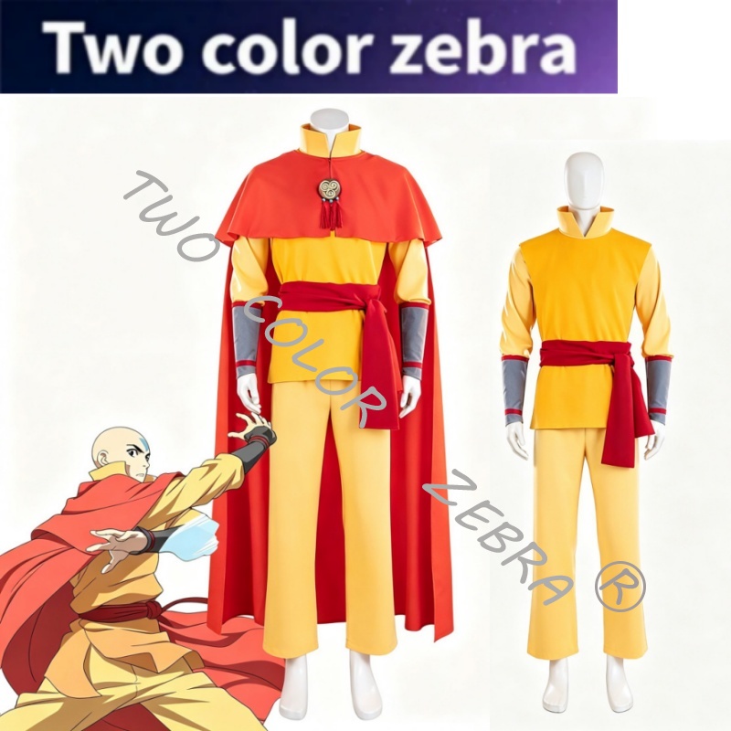 Cosplay Avatar Anime - Fantasia de Cosplay do Avatar Aang