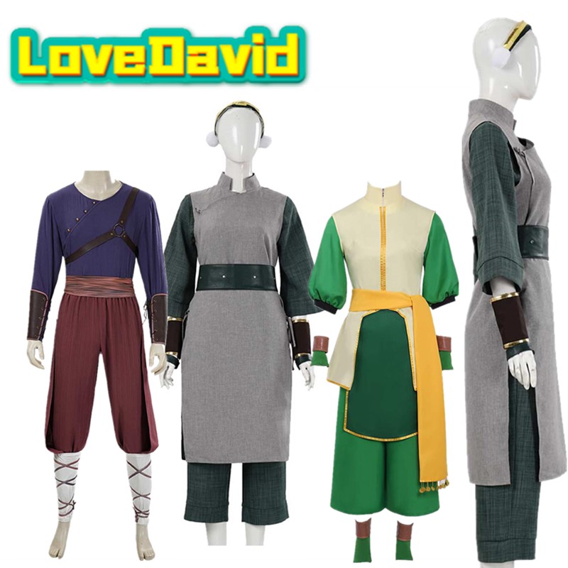 Cosplay Avatar Anime - Fantasia Cosplay Zuko Toph Beifong Avatar