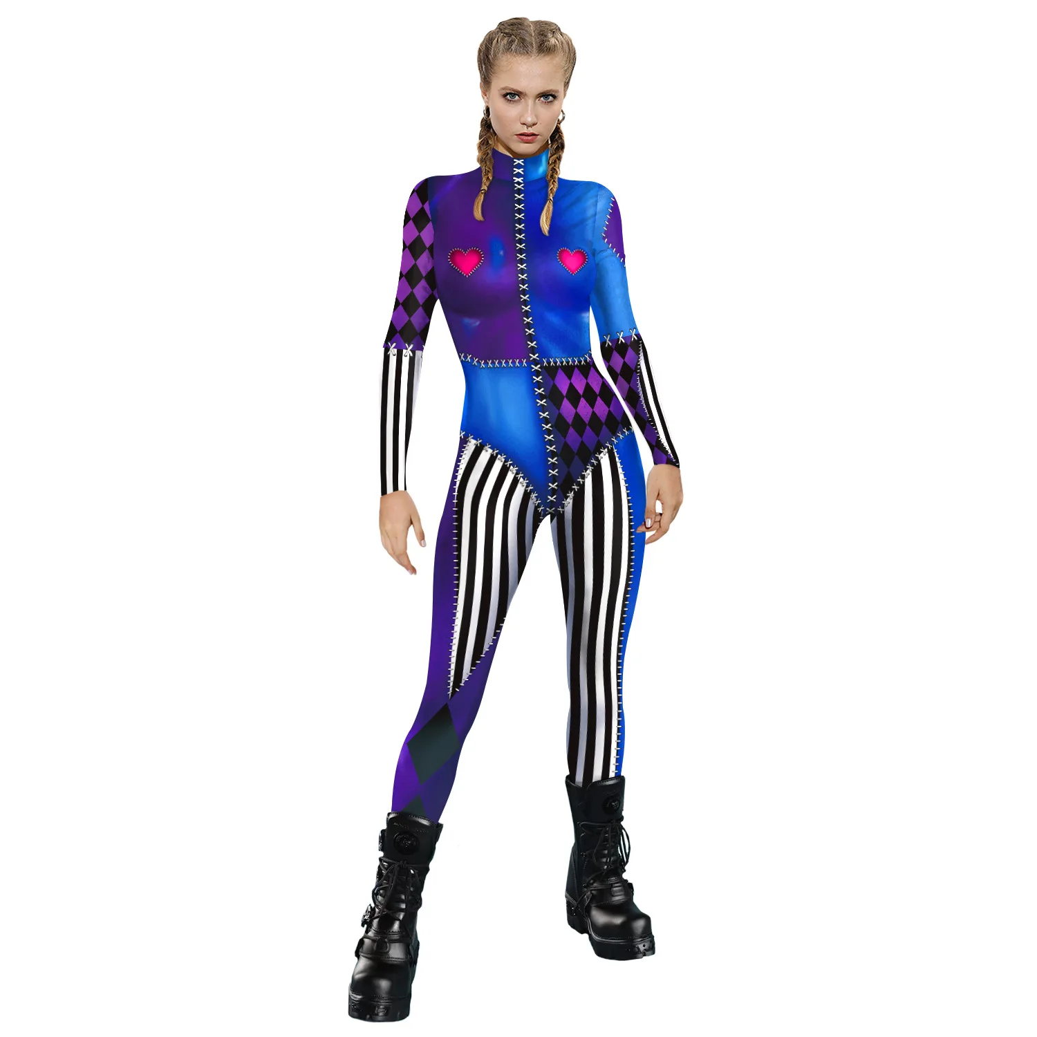 Anime Harley Quinn Cosplay - Fantasia de Cosplay Anime Harley para