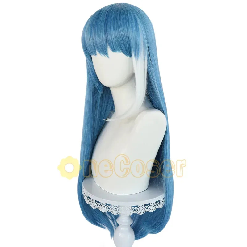 Anime Cosplay Blue Hair - ADFF15 Mutsumi Cosplay Anime Mission Yozakura