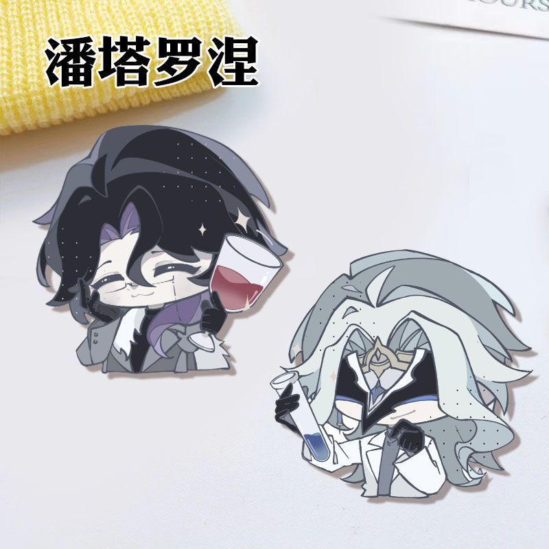 Women Anime Cosplay - Broche de Acrílico Genshin Impact Dottore