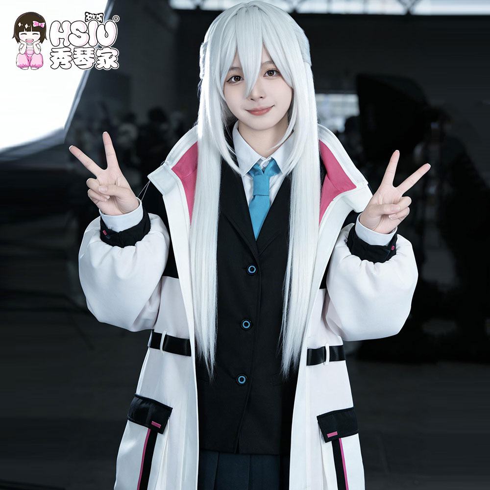 Anime Cosplay Blue Hair - Peruca de Cosplay Kei Blue Archive