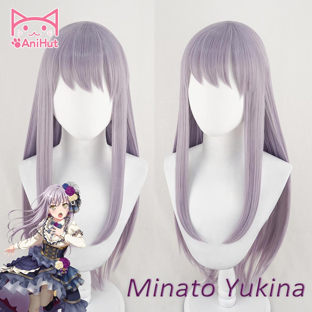 Cosplay Anime Yuki - Peruca yukina bang dream! Fantasia para