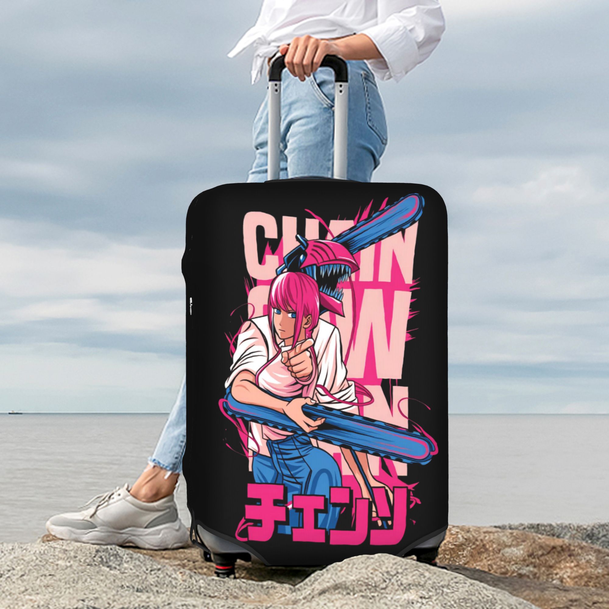 Anime Cosplay Makima - Capa para mala Chainsaw Man Makima,