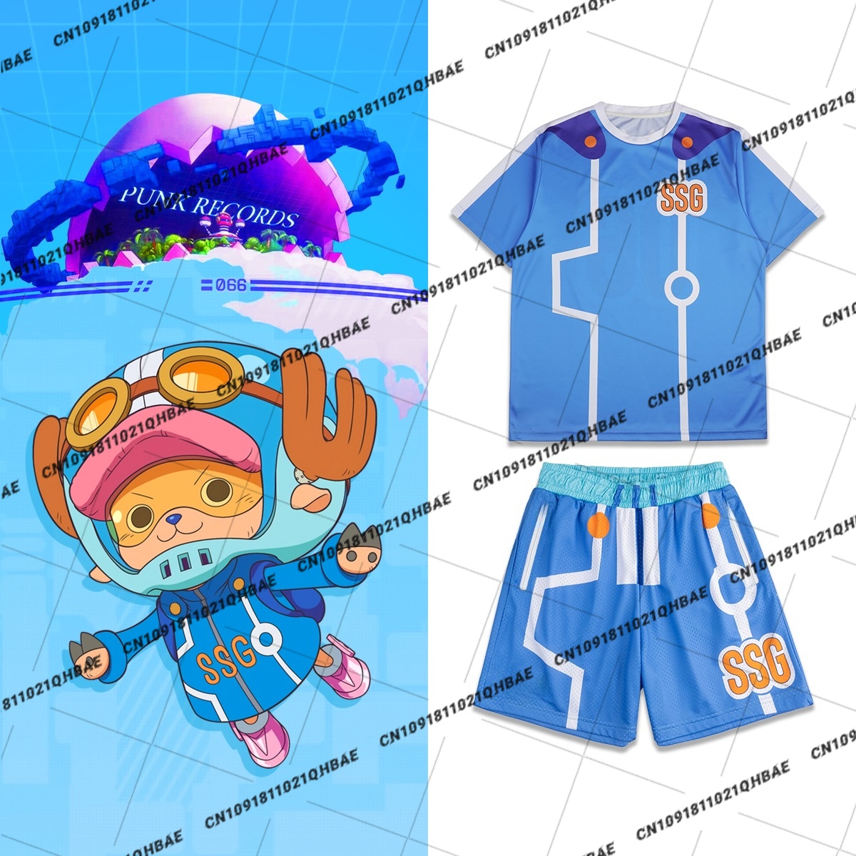 Anime Cosplay Anime - Novo Conjunto Esportivo Masculino Oversized de