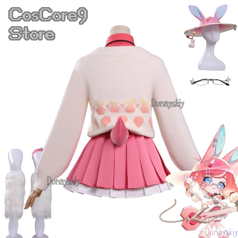 Anime Cosplay Kostüm - Novo Traje de Cosplay Aurora do