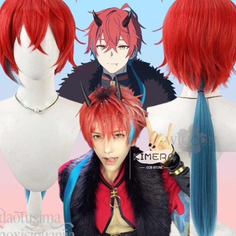 Anime Cosplay Blue Hair - Loja Kimera: Princesa Anime Kaguya! Peruca