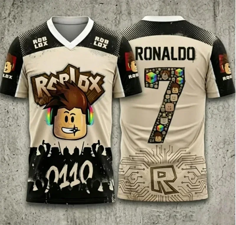 Anime Cosplay Roblox - Camiseta Infantil Roblox para Cosplay, Fantasias