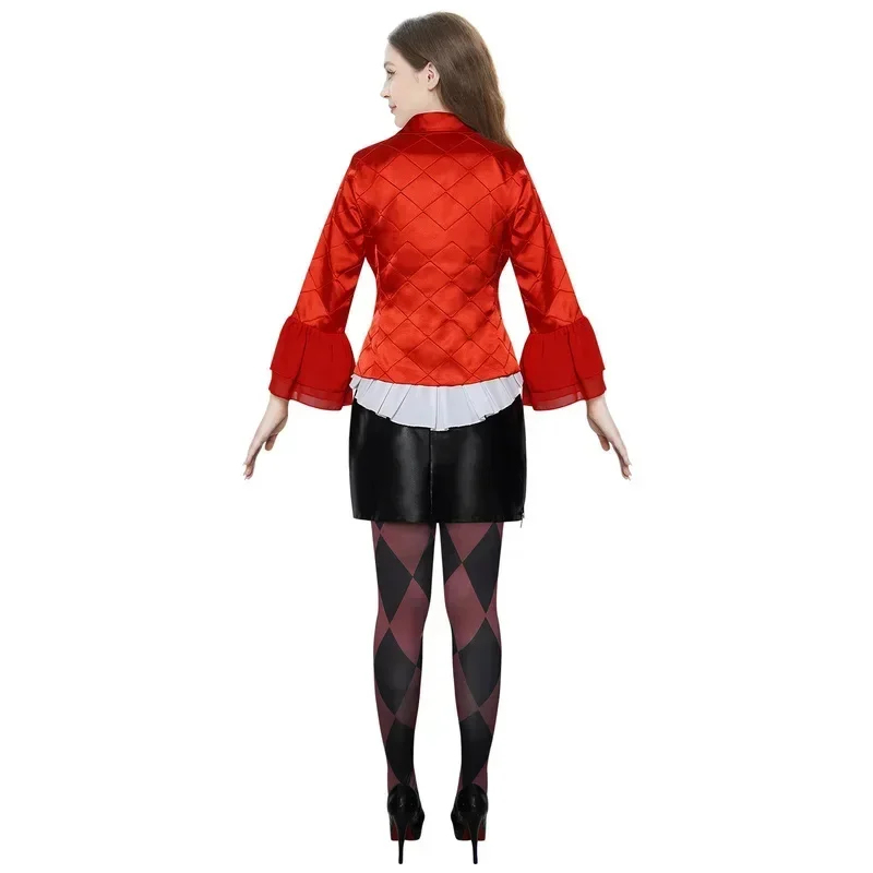 Novo Traje de Cosplay Harley Q - Anime Harley Quinn Cosplay avaliação e preço