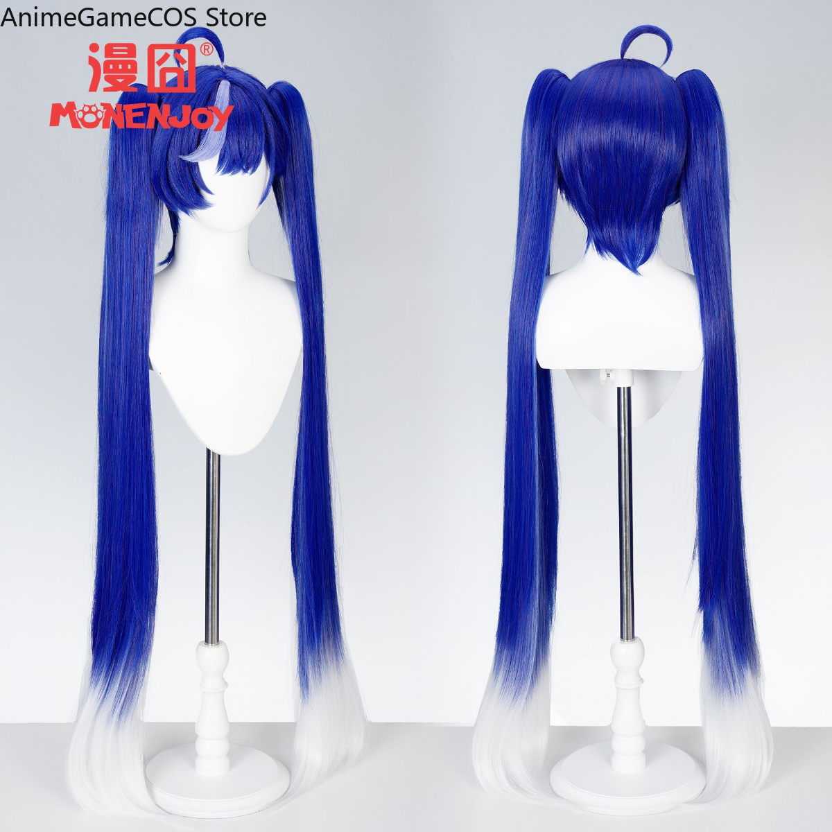 Peruca de Cosplay Anime Nevern - Anime Cosplay Blue Hair avaliação e preço