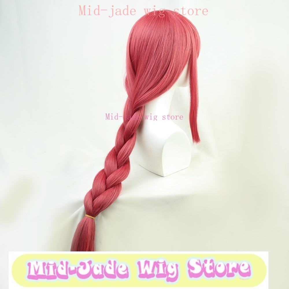 Peruca de Cosplay Makima Sinté - Anime Cosplay Makima avaliação e preço