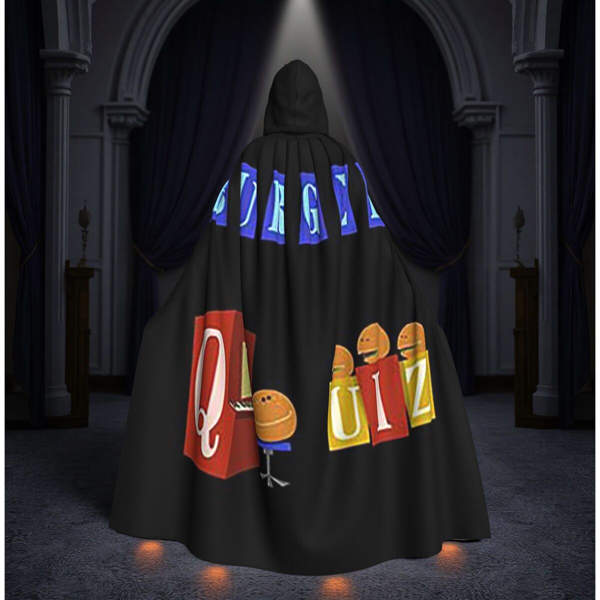 Capa Longa com Capuz para Cosp - Anime Cosplay Quiz avaliação e preço