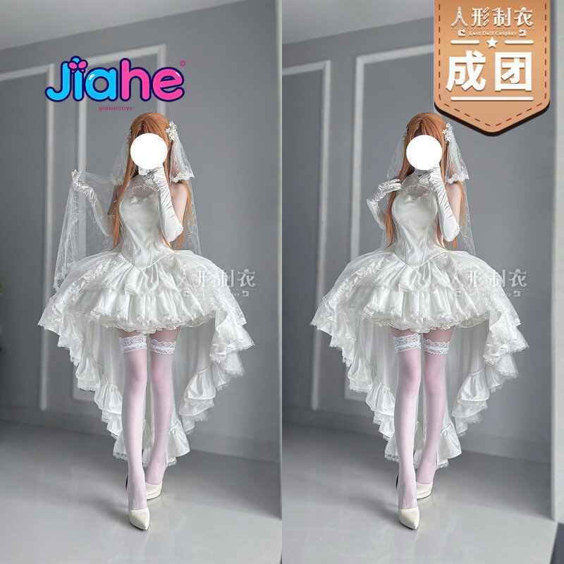 Fantasia Cosplay Yuuki Asuna S - Anime Cosplay Female Characters avaliação e preço