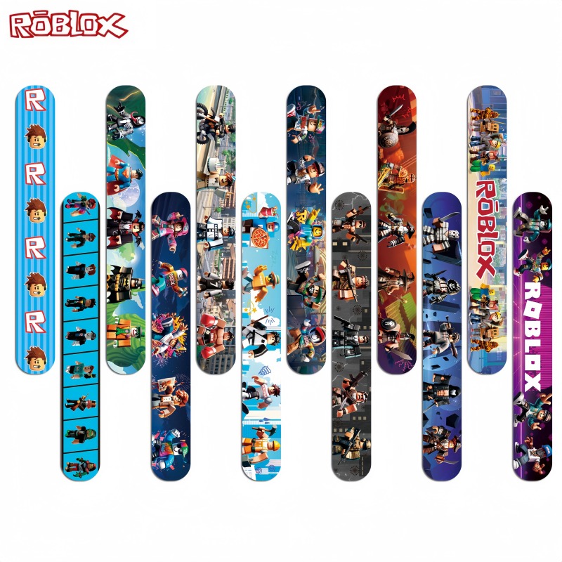 12/24 Peças Pulseiras Elástica - Anime Cosplay Roblox avaliação e preço