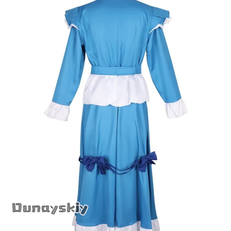 Fantasia de Cosplay do Jogo He - Anime Cosplay Blue Hair avaliação e preço