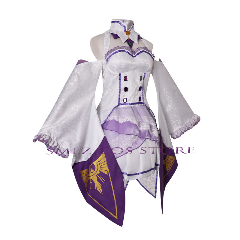 Fantasia de Cosplay Emilia do  - Women Anime Cosplay avaliação e preço