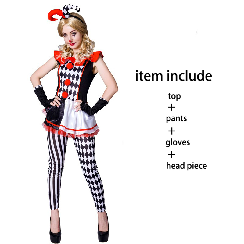 Harley Quinn Fantasia de Cospl - Anime Harley Quinn Cosplay avaliação e preço