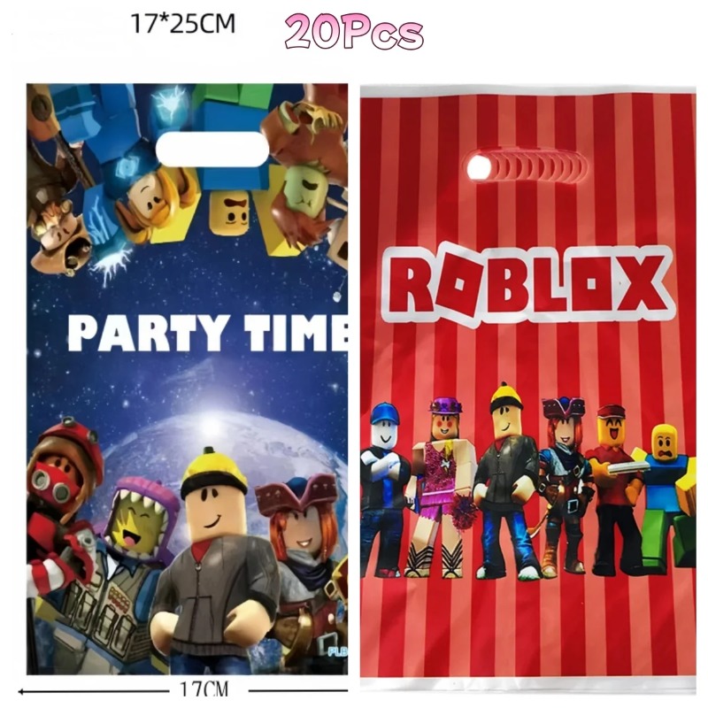 20 Sacolas de Presente Roblox  - Anime Cosplay Roblox avaliação e preço