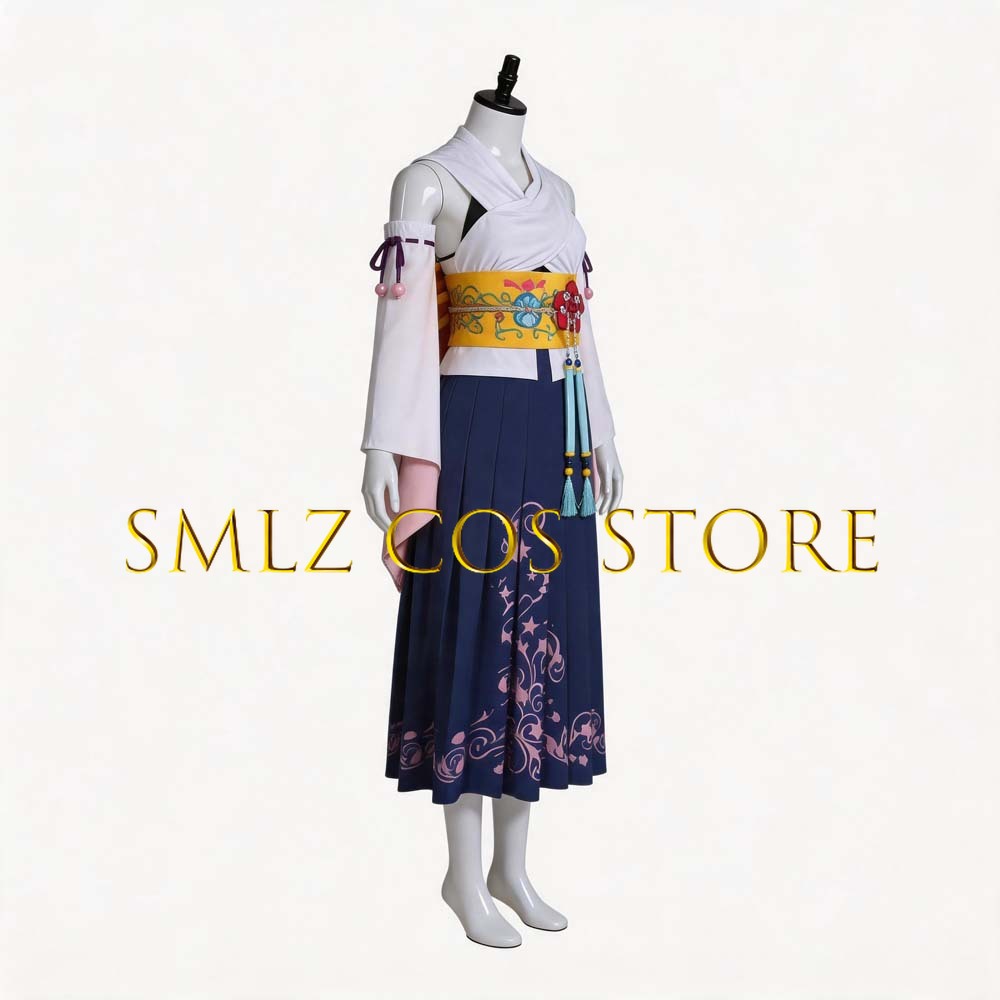 Fantasia Cosplay Yuna FF10 X S - Anime Cosplay Female Characters avaliação e preço