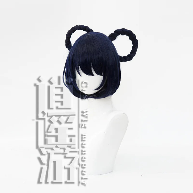 Qq34Xiangling Cos 30 CM Azul M - Anime Cosplay Blue Hair avaliação e preço