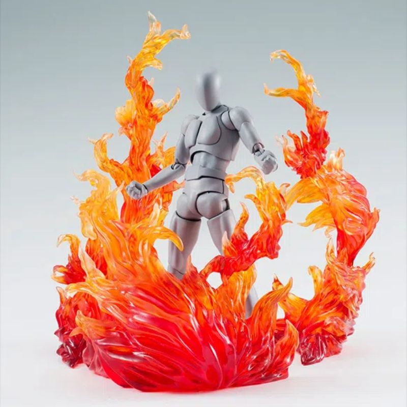 Efeito de Chamas de Fogo Espec - Bandai Gundam Rg avaliação e preço