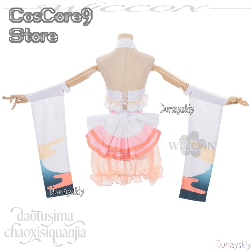 Novo Traje Kawaii Rosa Nude de - Anime Cosplay Kostüm avaliação e preço