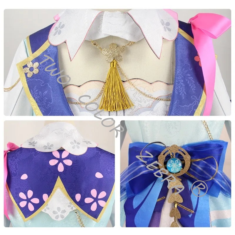 Kamisato Ayaka Cosplay Spiel G - Anime Cosplay Kostüm avaliação e preço