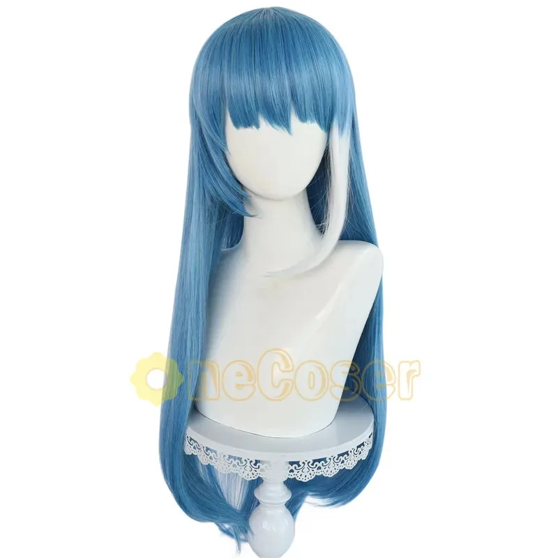 ADFF15 Mutsumi Cosplay Anime M - Anime Cosplay Blue Hair avaliação e preço