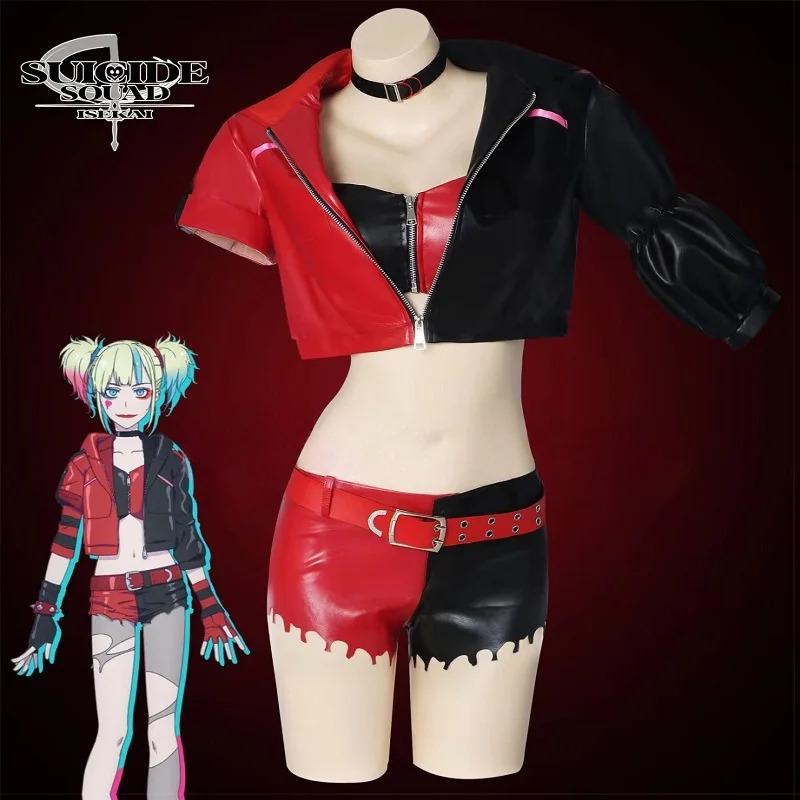 2025 aaa para harley quinn cos - Anime Harley Quinn Cosplay avaliação e preço