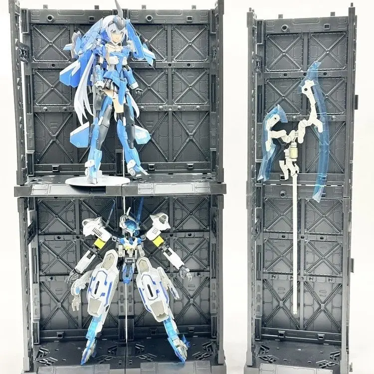 Em Estoque: Base de Exibição e - Bandai Gundam Rg avaliação e preço