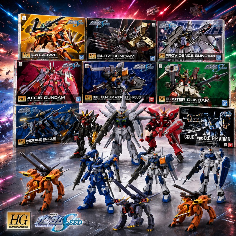 Bandai HG SEED 1/144 Blitz Aeg - Bandai Gundam Rg avaliação e preço