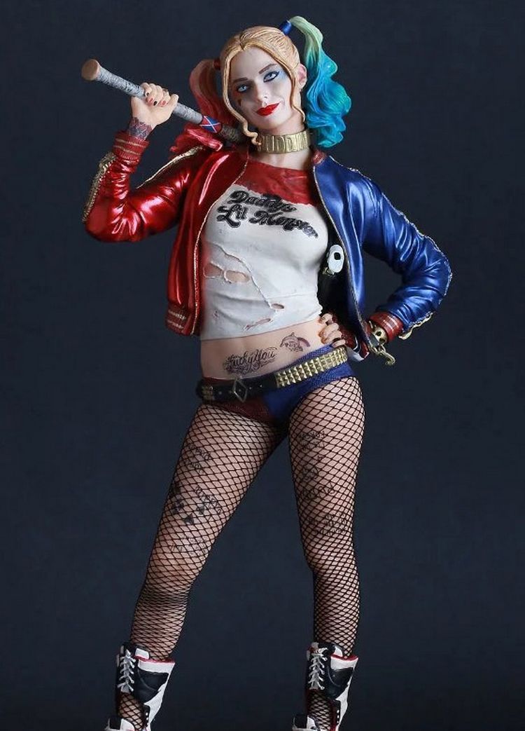 Fantasia de esquadrão suicida  - Anime Harley Quinn Cosplay avaliação e preço