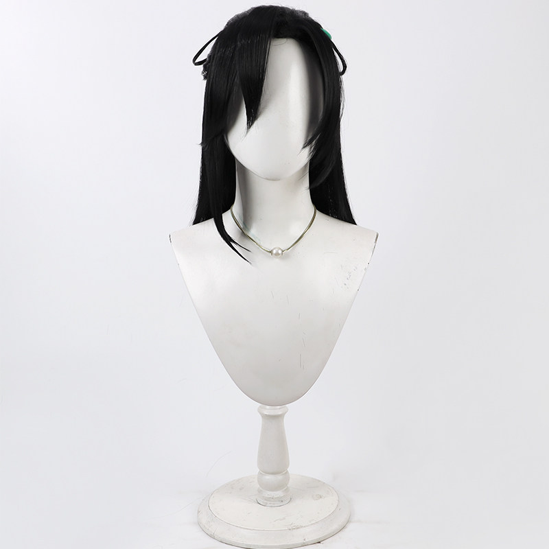 Peruca de Cosplay Sasanuki Tou - Cosplay Anime Black Hair avaliação e preço