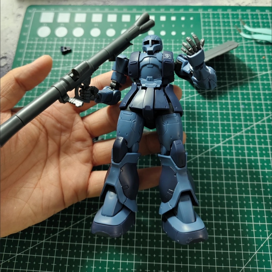 GTO MS-05 HG 1/144 Zaku Black  - Bandai Gundam Rg avaliação e preço