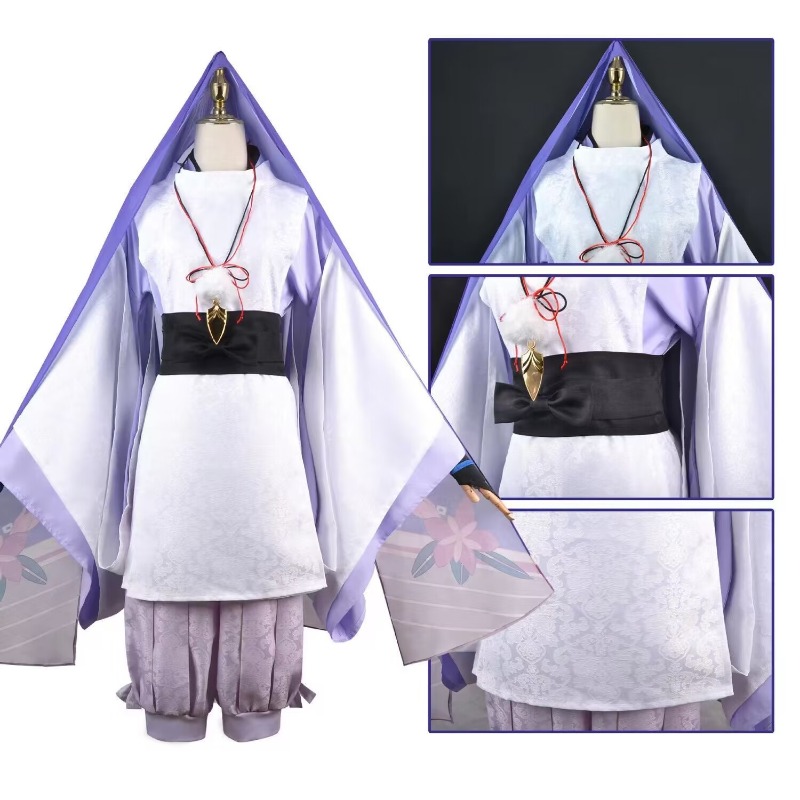 Scaramouche The Wanderer Cospl - Anime Cosplay Kostüm avaliação e preço