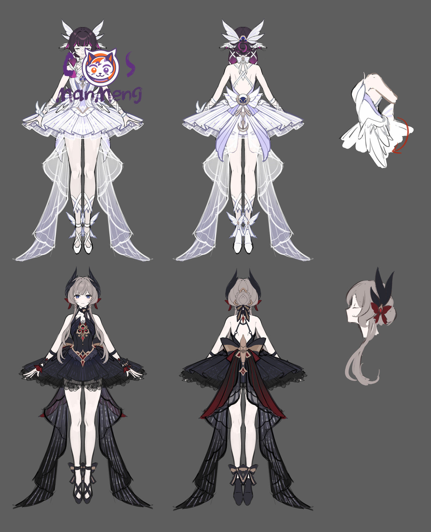 Fantasia de Cosplay Columbina  - Anime Cosplay Girls avaliação e preço