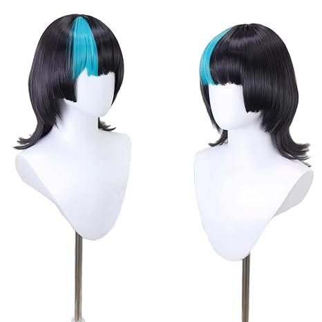 Peruca Anime Kirara Hoshi Azul - Anime Cosplay Blue Hair avaliação e preço