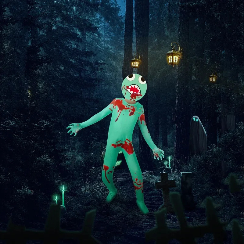 Crianças trajes de halloween a - Anime Cosplay Roblox avaliação e preço