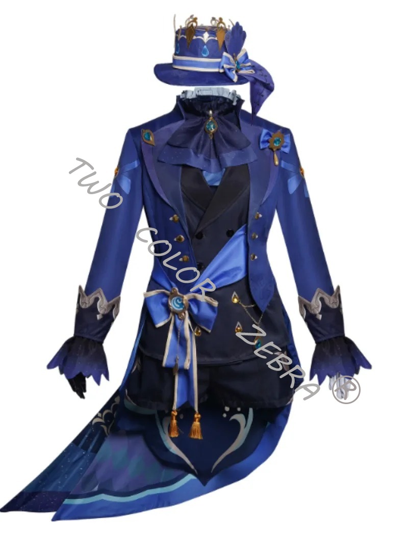 Furina de fontaine cosplay foc - Anime Cosplay Kostüm avaliação e preço