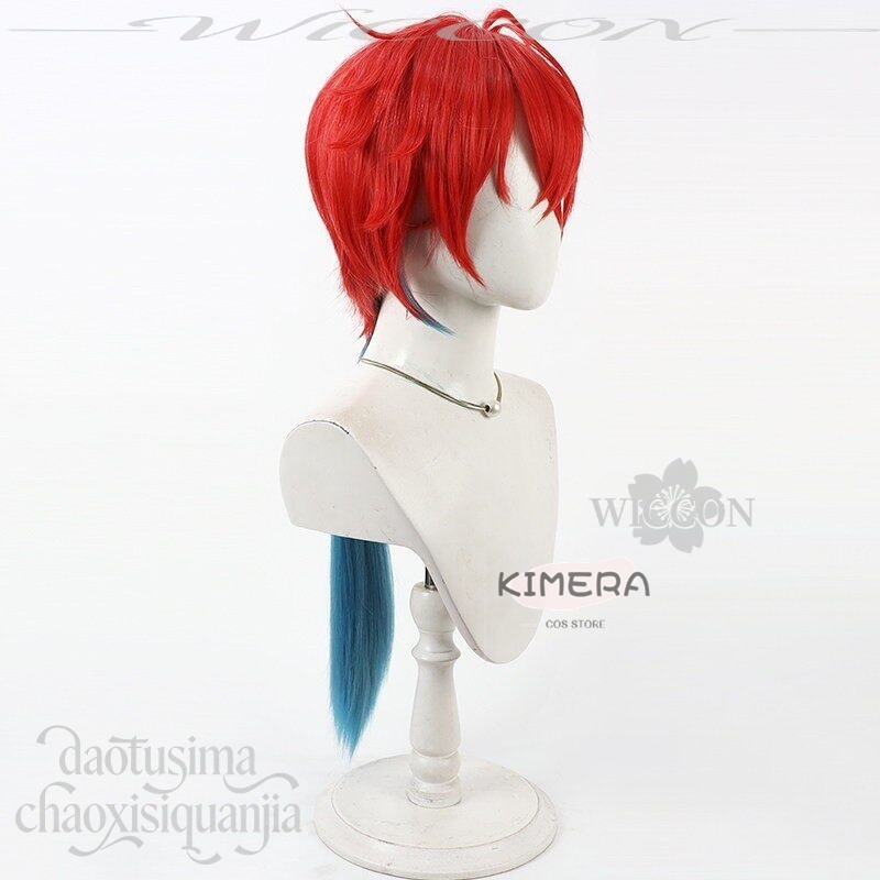 Loja Kimera: Princesa Anime Ka - Anime Cosplay Blue Hair avaliação e preço