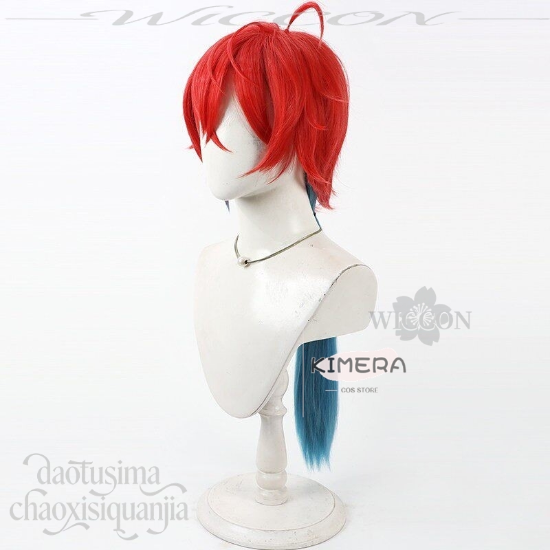 Loja Kimera: Princesa Anime Ka - Anime Cosplay Blue Hair avaliação e preço