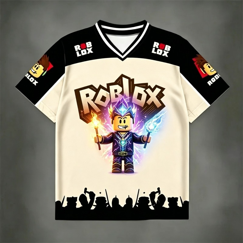 Camiseta Infantil Roblox para  - Anime Cosplay Roblox avaliação e preço