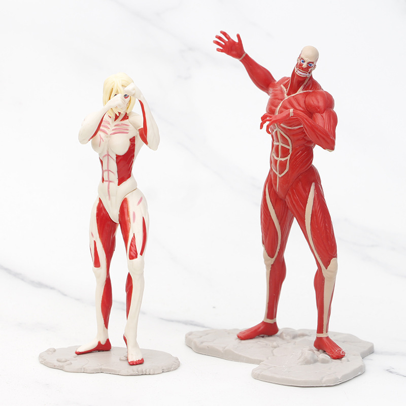 8 pçs ataque em titã anime fig - Kotobukiya Artfx avaliação e preço
