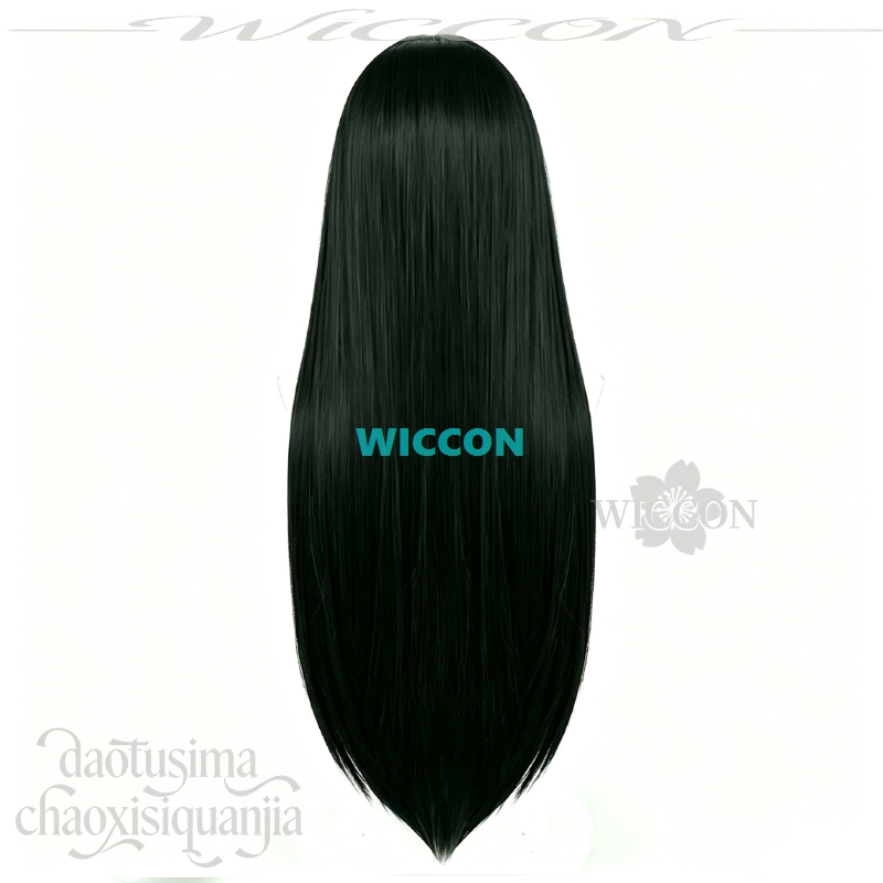 Perucas de Cabelo Sintético Li - Cosplay Anime Black Hair avaliação e preço