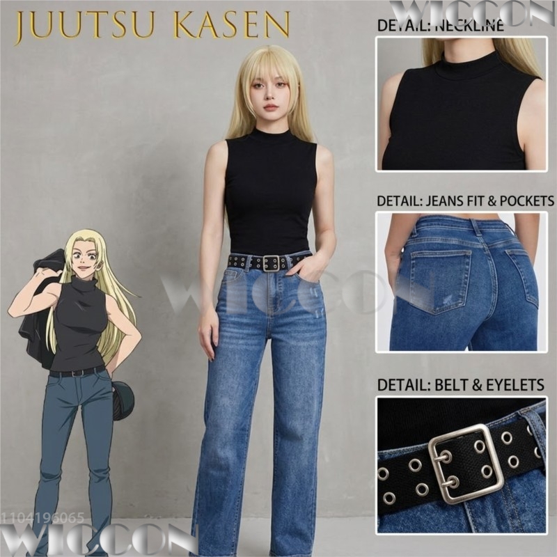Peruca de Cosplay Juutsu Kaise - Cosplay Anime Yuki avaliação e preço